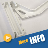 Eurocell CRS8207 gutter bracket
