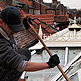 Conservatory roof cleaning