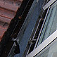 Clean conservatory roof glazing and guttering