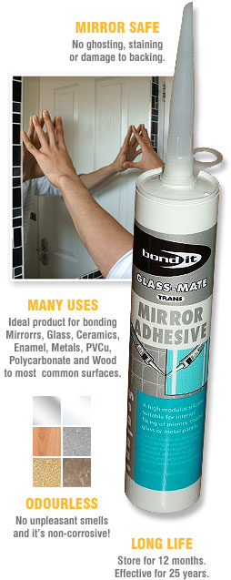 GLASS-MATE Mirror Adhesive