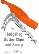 Hedgehog Gutter Clip Brush