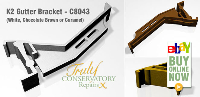 K2 C8043 conservatory gutter bracket