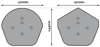 Dry Verge Ridge End Caps