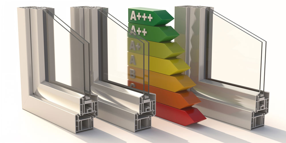 energy efficient glass graphic